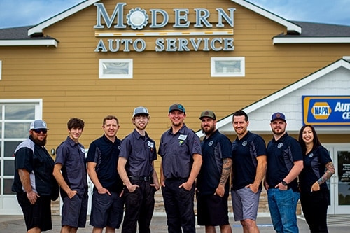 When you need light diesel repair and diesel maintenance this is the team you need | Modern Auto Service